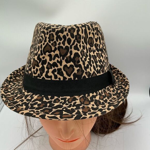 The Accessory Collective Brown and Black Fedora Hat - Picture 2 of 7